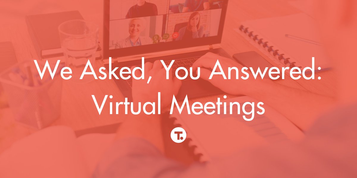 If you’ve transitioned into #workingremotely, then you likely have taken part in virtual meetings hosted on platforms like Zoom.

Check out our new blog for insights on #virtualmeetings and how to make them as effective as possible. bit.ly/TdotZoom