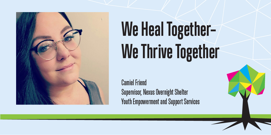 We know that everyone in our community has felt the effects of the COVID-19 crisis. This has been true for our youth as well.

Meet Camiel, Nexus Overnight Shelter Supervisor, and discover what our youth have experienced &amp; we can walk beside them at YESS.org/healtogether