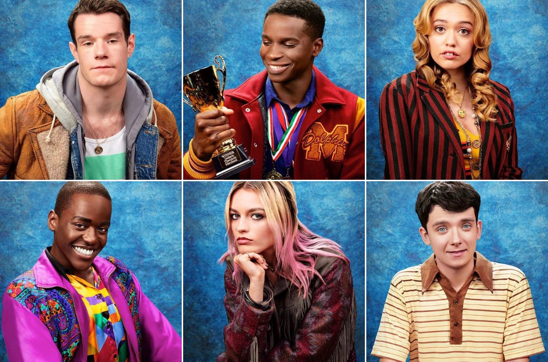 60) Sex Education - Laurie Nunn's Moordale may be a fantastical John Hughes utopia nestled in verdant Welsh hills, but real-world issues are deftly handled, often hilariously. It's Netflix's best original series & the cast are talents set to deservedly dominate  @NetflixUK