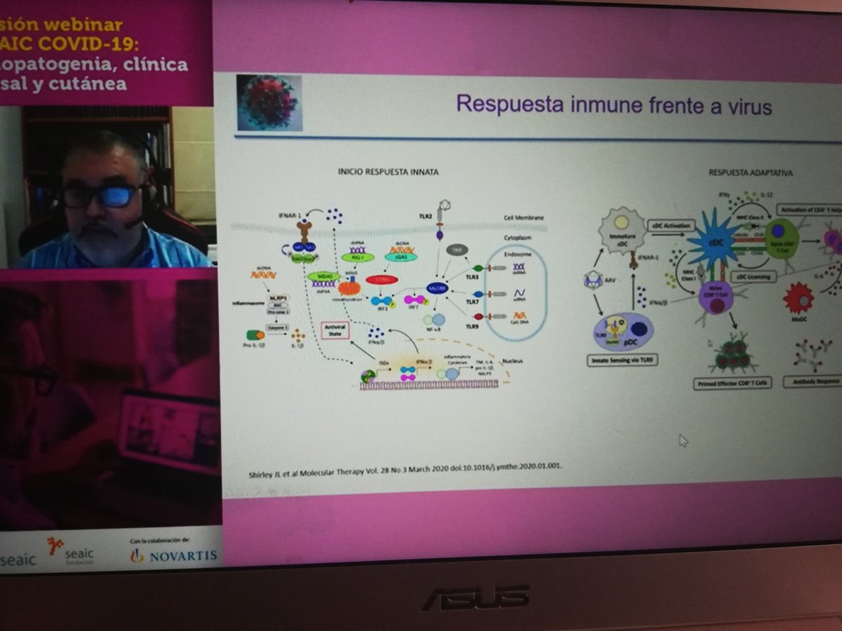 Pgalvan_blasco's tweet photo. Maravilla de la tecnología!!
Acabo de des cubrir que puedo volver a ver cualquier tramo del #WEBINAR @SEAIC_Alergia!
Dr Labrador @AlergiaVH @vallhebron 💓🔬🧫🧬💓
#inmunologia #alergia #linfocitos
#WEBINARmaster 😉
@vickycardona @annasalacunill https://t.co/zE9r1SoJ5X