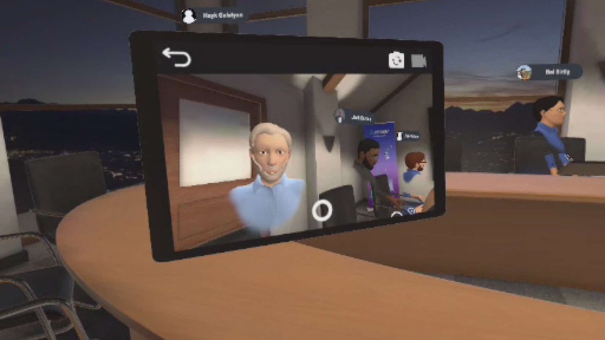 vhojan's tweet image. Had a serious amount of fun today testing out #MeetinVR with the @VMware #XR Pilot group. Impressed by the UX and collaboration possibilities! @ProjectVxr @ITQ