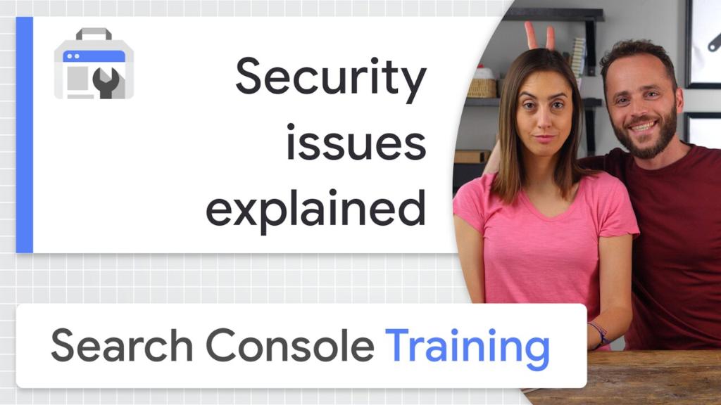 googlesearchc's tweet photo. Keep a close eye on your Security Issues report 👀

In part 2 of this two-episode Search Console Training special, we cover common types of hacks, social engineering tactics and other security issues that might make your site and users vulnerable.

📺 → https://t.co/ykYOeeqS1x https://t.co/mzfjidML81