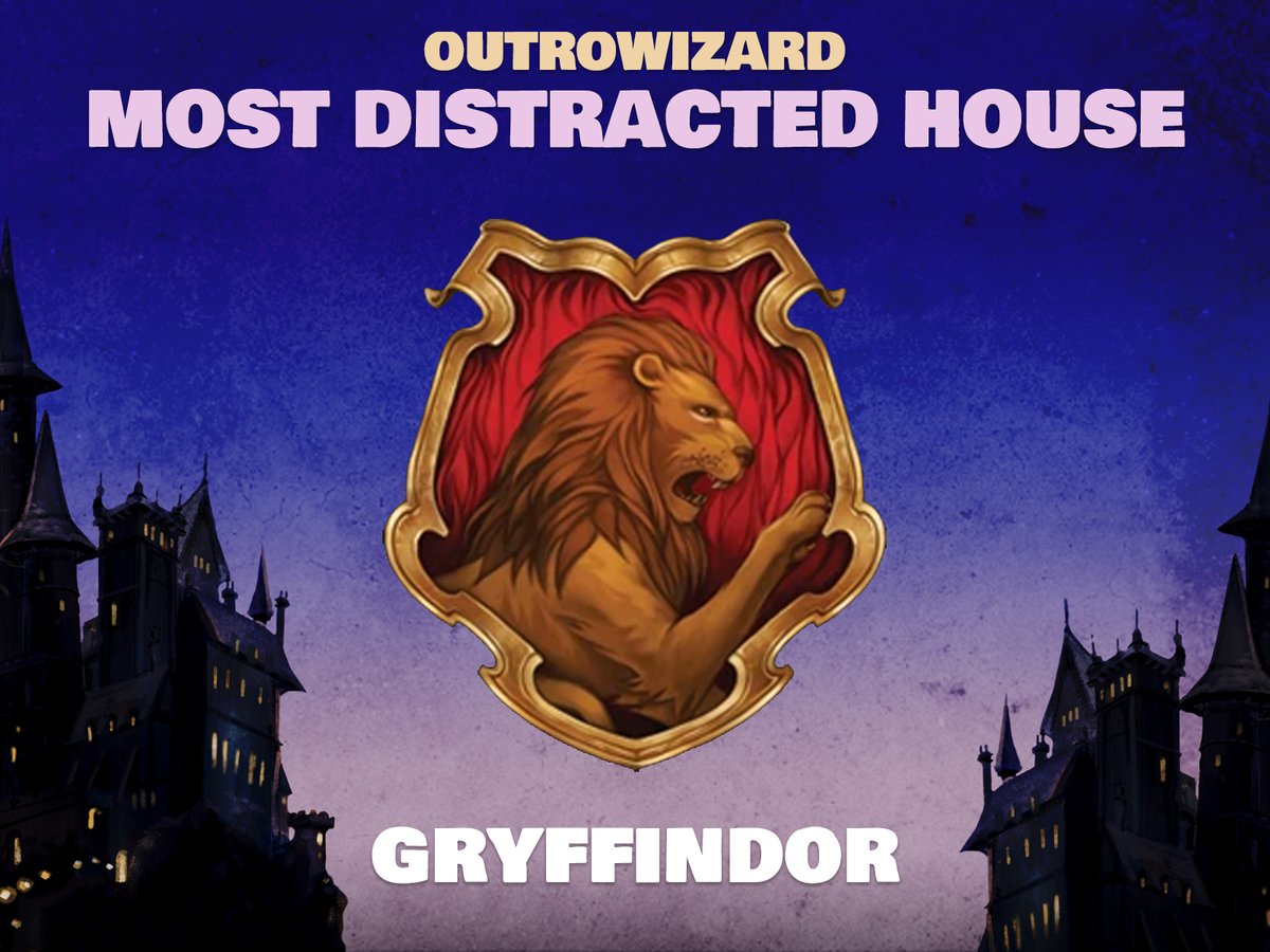 OTRGM's tweet photo. Above everyone they cared most for the tea, score whomst? Winner whomst? They were here for the tea. Most distracted house award goes to Gryffindor! https://t.co/CceRN8SpWf
