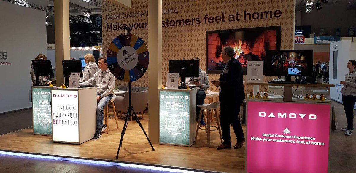 SOLOMON_ITEA's tweet photo. @beiaconsult participated in CCW 2020 on 2-5 March in Berlin. The event was dedicated to movers and shakers with ideas that have been shaping customer dialogue for 21 years.

The @SOLOMON_ITEA project was disseminated during the networking sessions.
#customers #smartshopping #IoT https://t.co/afSAPCQLtZ