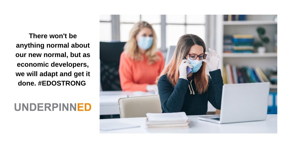 ShirarOConnor's tweet photo. Day 4 of Economic Development Week, sees most of us moving from C-19 response to recovery and grappling with what the new normal will be. I know our industry will adapt to whatever is thrown our way - we've got this. #EDW2020 https://t.co/vk8MsxHqD4