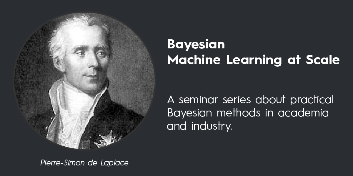 CriteoAILab's tweet photo. 🚀Announcing: Bayesian seminar kicking-off May 13 at 3.00pm UTC. Christian Robert “Component-wise Approximate Bayesian Computation via Gibbs-like steps”
Register now 🎟️ https://t.co/29vlwUNSvY
Full schedule available ➡️ https://t.co/2j0OeKdafS
@BayesianIn #MachineLearning https://t.co/jWp0ndhXSU