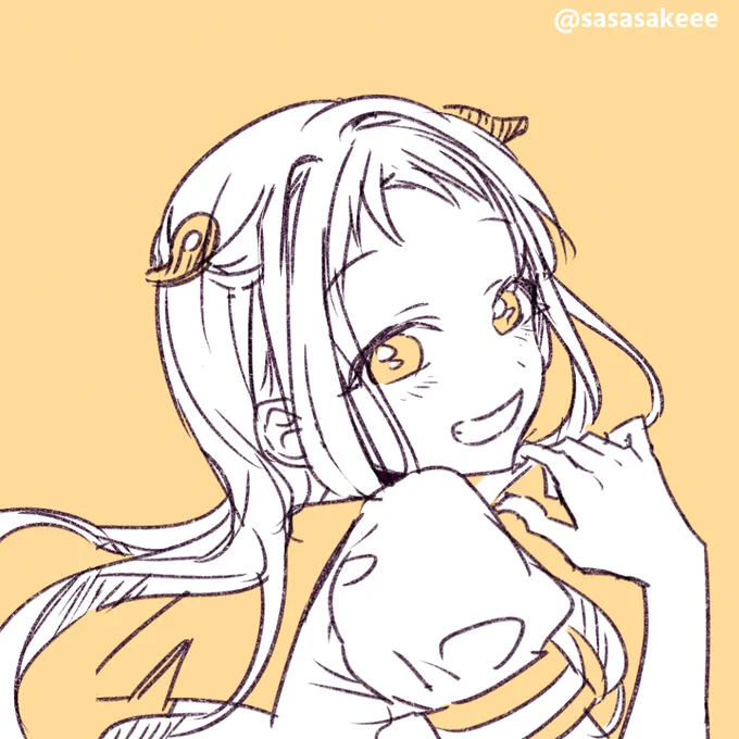 エアスケブ企画の花子くんと寧々ちゃんでした! 