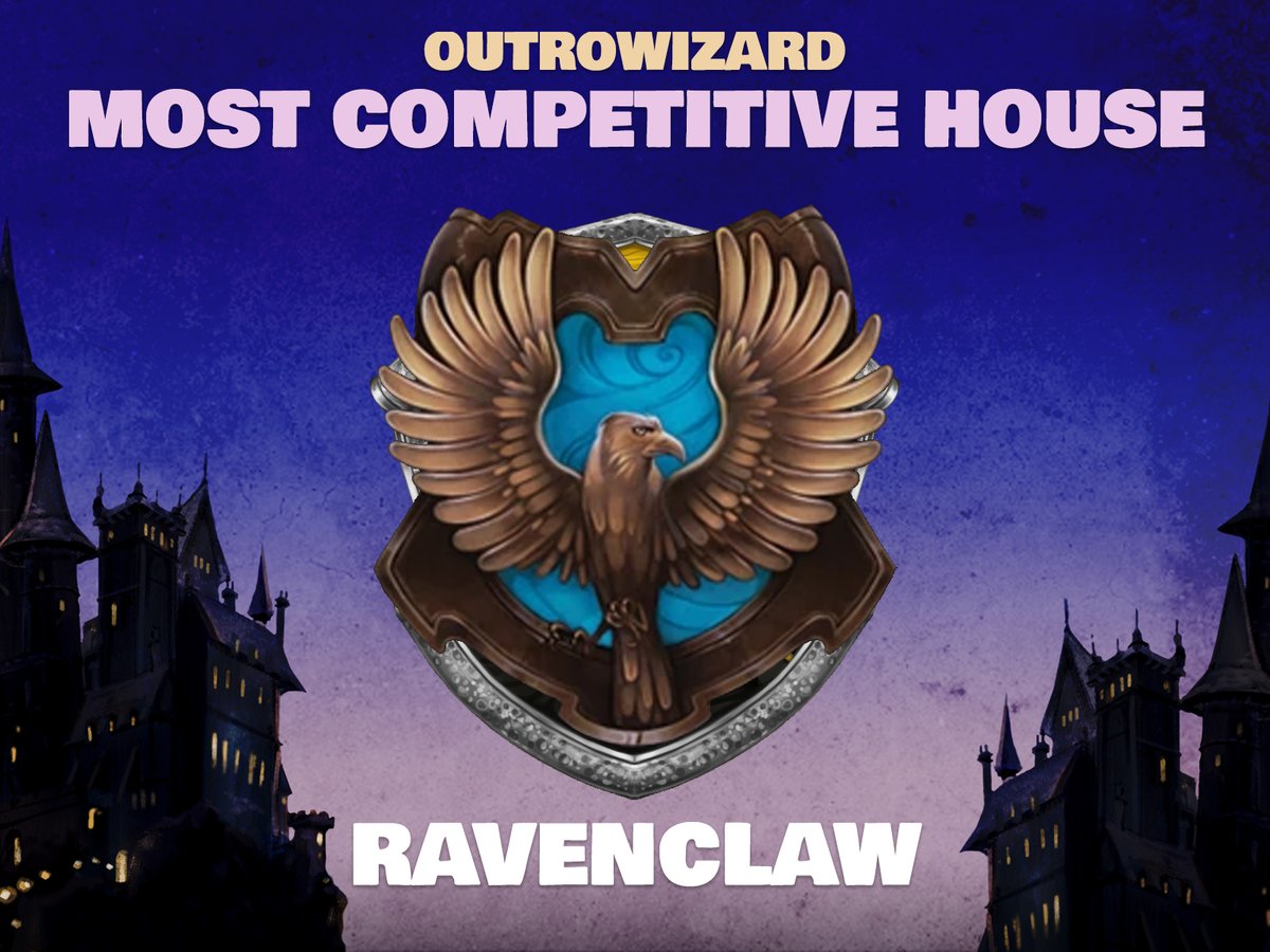 OTRGM's tweet photo. Eating? Cooking? In the shower? No problem. We're dropping them for surprise games. Simpleton whomst? Sorry wrong phone number. Give it up for the most competitive house, Ravenclaw! https://t.co/S63xtxZnDw