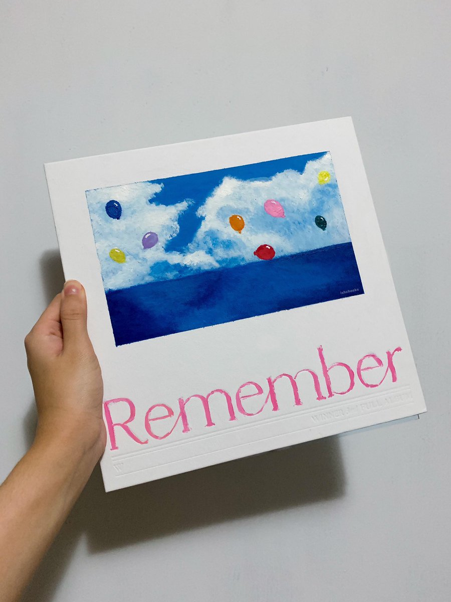 [EVENT] REMEMBER ALBUM Artwork by INNER CIRCLE  #PaintingREMEMBER_WINNER  #WINNER  #REMEMBER  #위너 @yginnercircle  @yg_winnercity