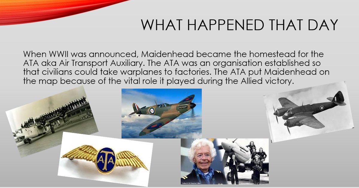 AltwoodSchool's tweet photo. Pieter-Ben has carried out some good research on the importance of White Waltham Airfield and the ATA to Britain's Second World War effort.
Good Stuff, Pieter-Ben!
@RoyalAirForce https://t.co/bgLk8XaiF5