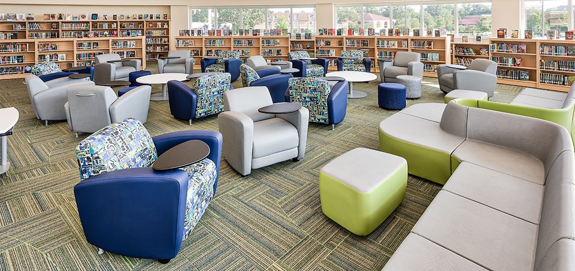 NationalOffice's tweet image. #tbt to a project at James Blair Middle School.  Due to a significant increase in enrollment JBMS needed a new facility for the growing student population.  National accommodated with the flexibility required by a project-based curriculum.  Link in bio.

#ThrowbackThursday