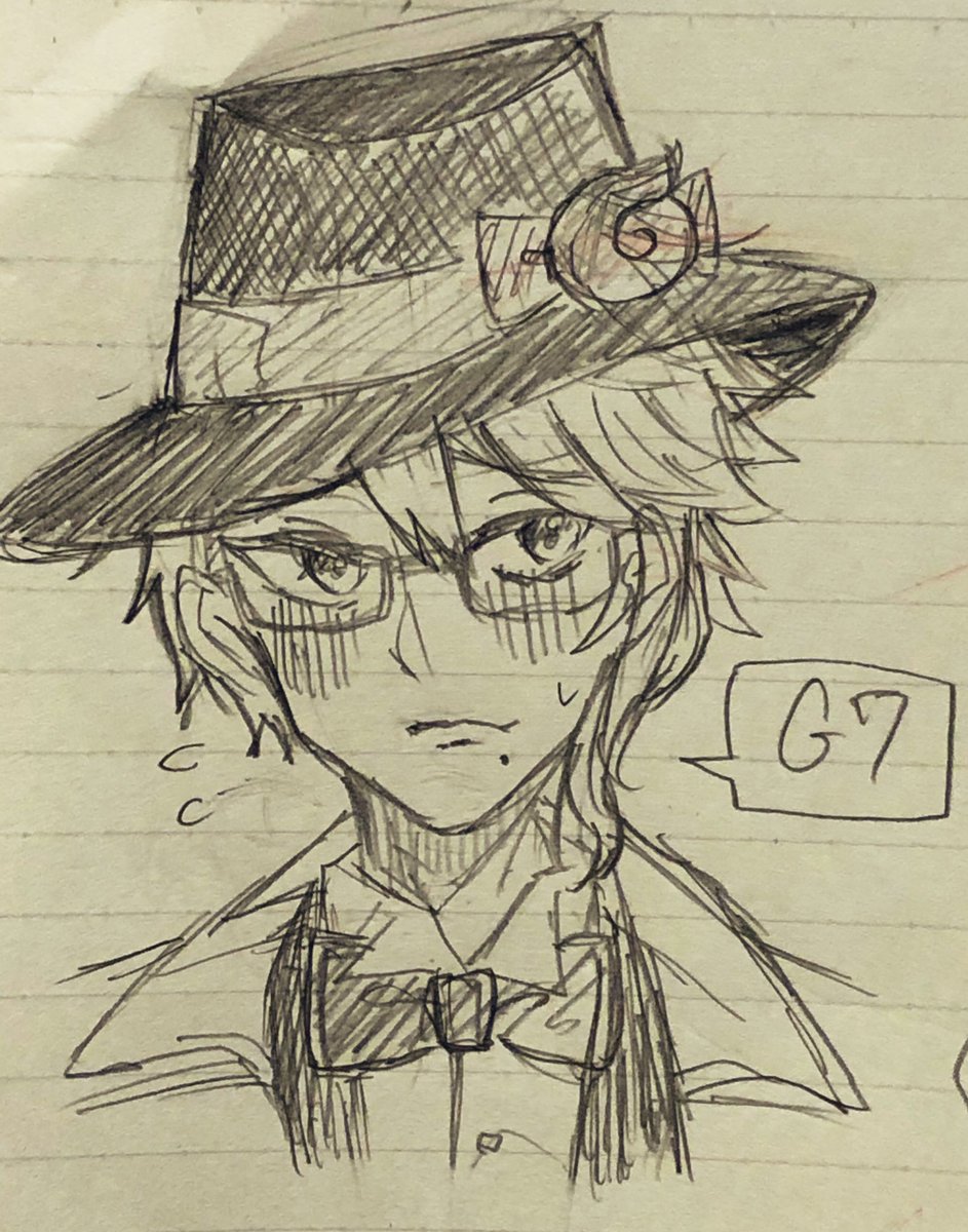 @azure0830 さきよ様。遅くなり大変申し訳ございませんでした。ジャック殿はもう少々おまちくださいませ。
初描きなので、お手柔らかにお願いいたします。 (アズールがんばったよ?) https://t.co/QMjJypGkDw 
