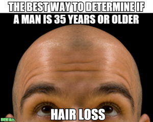 BaldPeople's tweet photo. #ConspiracyTheory some people think the best way to determine if a man is 35 years or older is by his #hairloss or #baldness that is my #thursdaymood   #thursdayvibes  and #ThursdayThoughts https://t.co/kB2npx97eZ