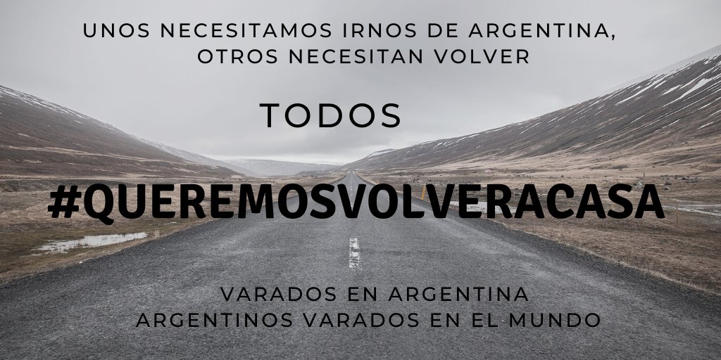 VaradosA's tweet photo. Estamos ABANDONADOS
#queremosvolveracasa #varadosenargentina
@CancilleriaARG @felipe_sola @ANACargentina @ItaliaenBsAs @ItalyinARG @a_polytropos @beppemanzo @AlemaniaenArg @EmbajadaEspArg @AMaioColicheUE
@UEenArg @JosepBorrellF @CIDH https://t.co/vtC4AVXRoi