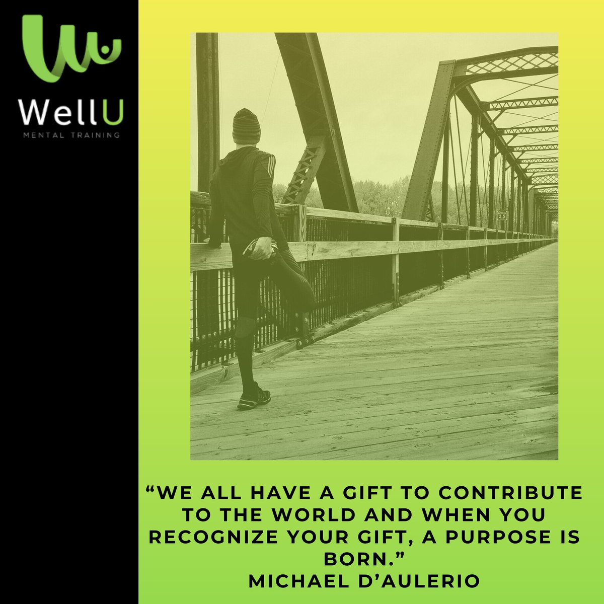 How do you define your purpose? Why do you participate in sport? What are some of your greatest moments? What made them great? Comment below! 👇
#welluapp #thoughtfulthursday #yourwhy #yourpurpose