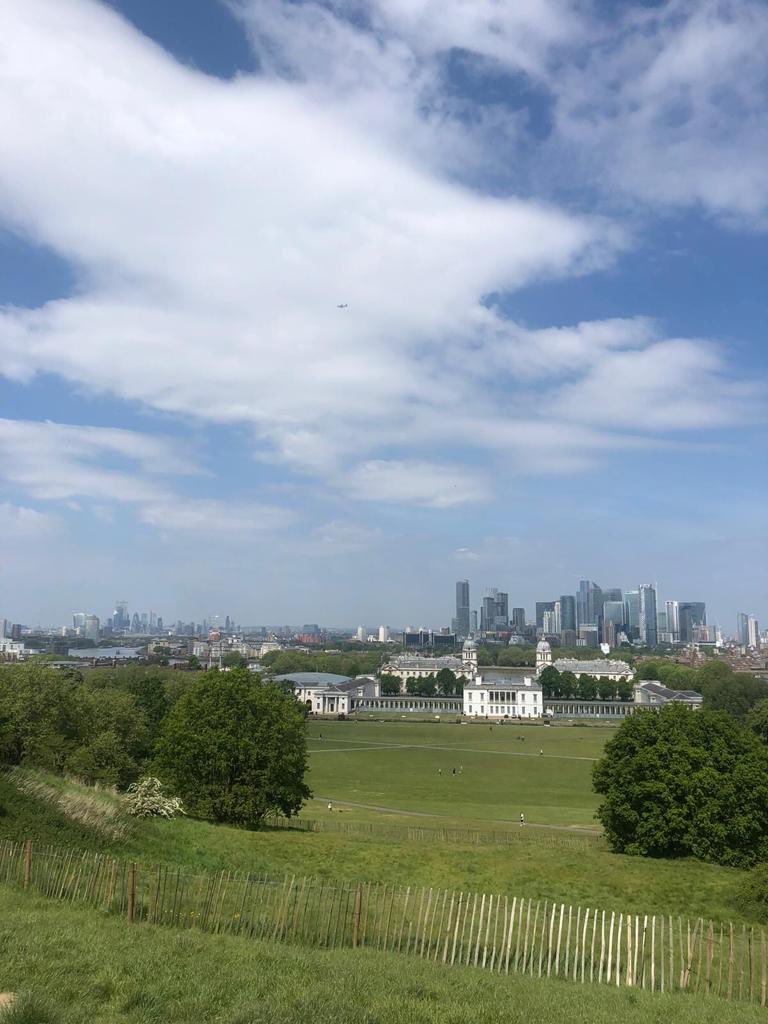 BlackheathSoc's tweet image. Amazing skyline today in Greenwich Park #nopolution