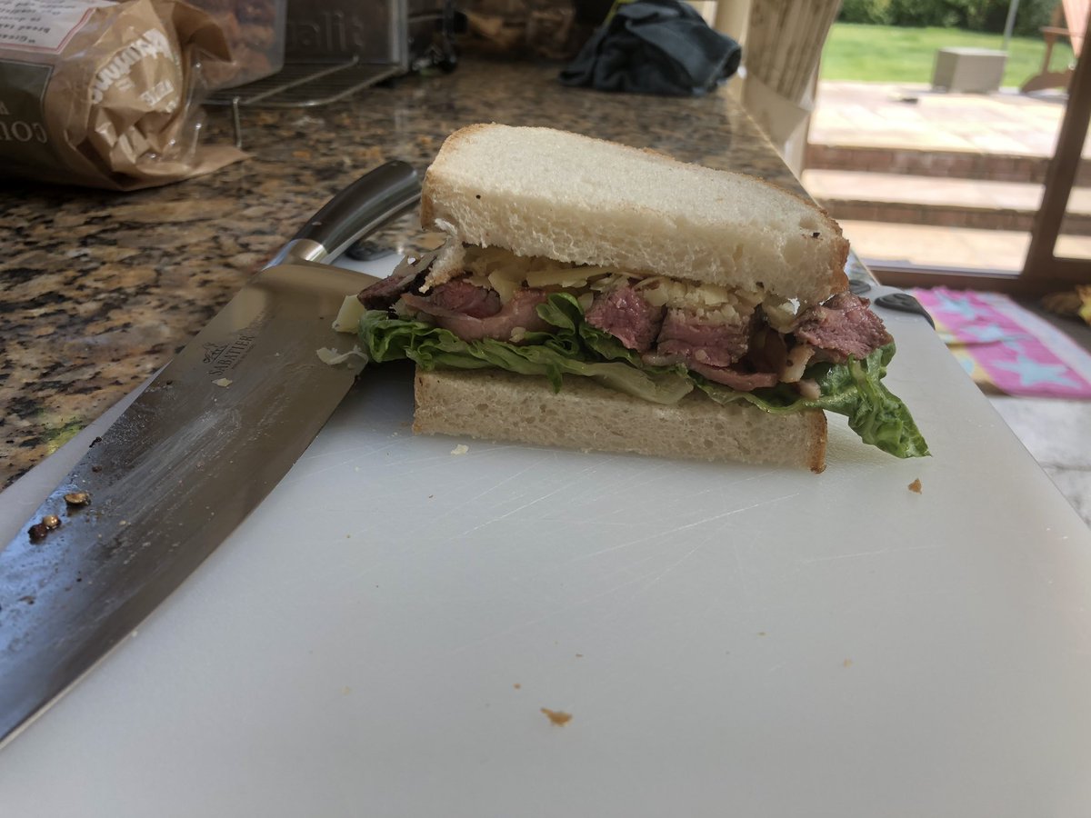 MrBurdenPE's tweet photo. Just had my second live lesson with year 11 focusing on the importance of enjoying food. I used Sandwiches as the focus. #goodfood https://t.co/bndyvpp6ic