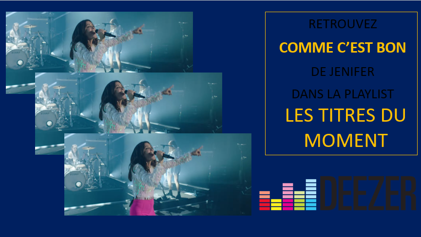 #Deconfinement11Mai | Le 11 mai se rapproche et certains titres prennent des significations inattendues. C'est le cas de #CommeCestBon de <a href="/JeniferOfficiel/">Jenifer</a>.

Le titre vient d'être ajouté à la playlist phare de <a href="/DeezerFR/">Deezer France</a>, « Les Titres Du Moment » 🥰 
→ deezer.com/fr/playlist/53…
