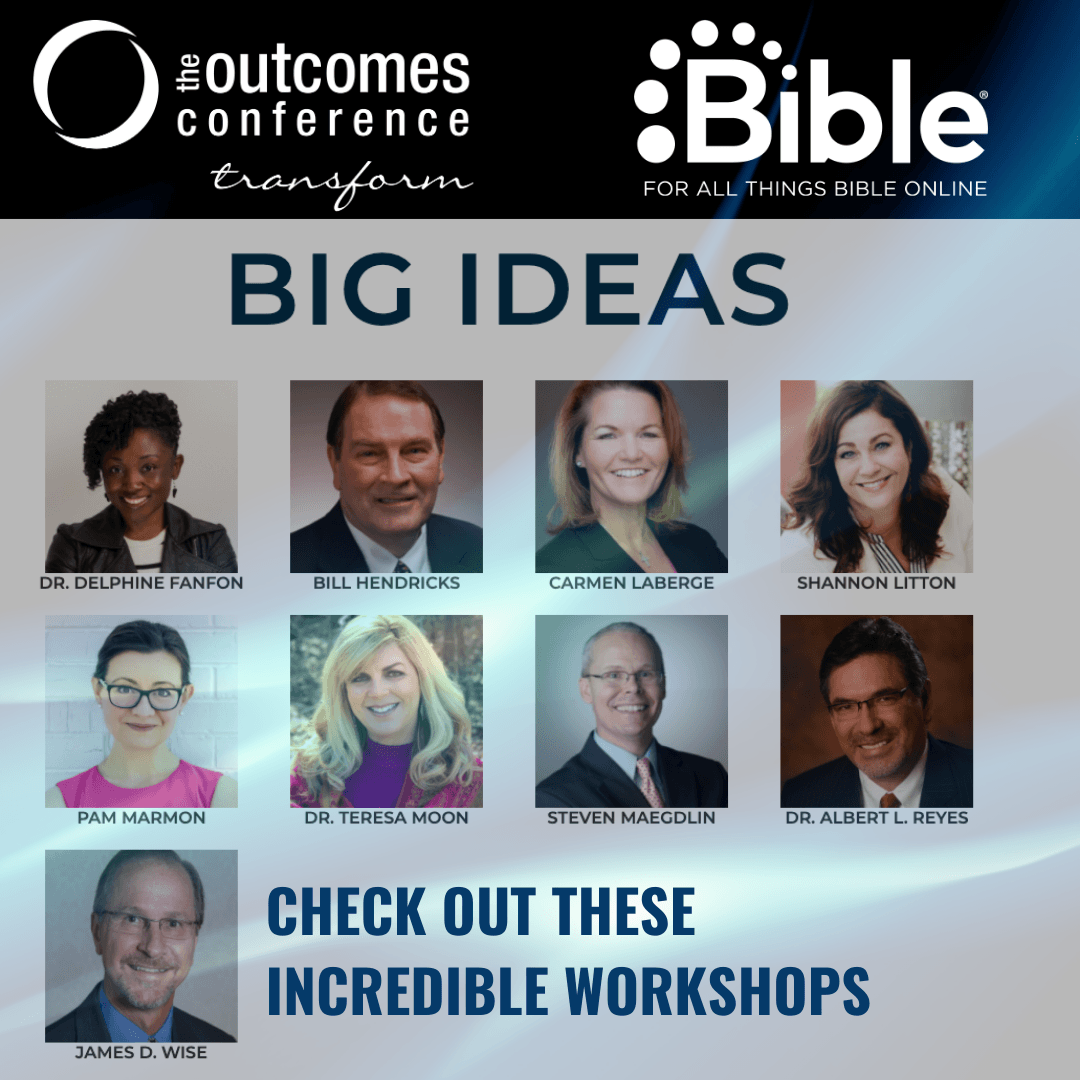 BibleTLD's tweet photo. What big ideas are you taking away from the Outcomes Conference so far?
.
.
#outcomes20 #digitalevents #virtualevents #leadership #nonprofit #training #claoutcomes #professionaldevelopment #lead #spiritualleadership #ministry https://t.co/htQELjA5Yg
