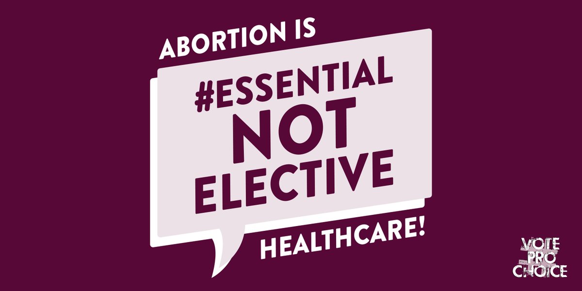 AratiKreibich's tweet photo. It is unacceptable that anti-choice leaders are exploiting the #COVID-19 crisis to attempt to strip back reproductive rights.
We should not be forcing pregnancies during a pandemic.
I won't stand for it.
#EssentialNotElective https://t.co/BdF4ia4JUo