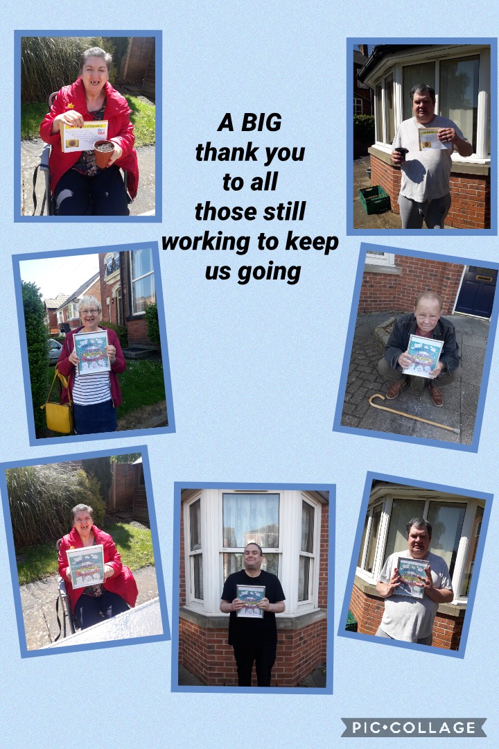 P3Derbyshire's tweet photo. The people we work alongside at Be Well wanted a way to say thank you to our staff for their support during COVID19 and made this fantastic poster to show their appreciation 😊😊😊😊😊 https://t.co/xZ9OEp6LEq