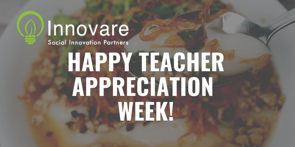 <a href="/InnovareSIP/">Innovare</a>  is celebrating teachers by giving away $100 worth of <a href="/Grubhub/">Grubhub</a> gift cards! For a chance to win, comment where you teach and why you became a teacher. Winners will be announced tomorrow at 9:00 AM CST. Make sure to follow us to see if you won! #TeacherAppreciationWeek