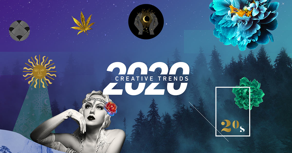 XChangeTraining's tweet photo. In the words of Stephen King “Sooner or later, everything old is new again,” even in the digital age. According to Shutterstock’s ninth annual Creative Trends Report, one of the three major trends is the roaring 2020s. Read more  > > https://t.co/Grpy4G7hMk #Design #Trends #2020 https://t.co/wRN3SFAa9C