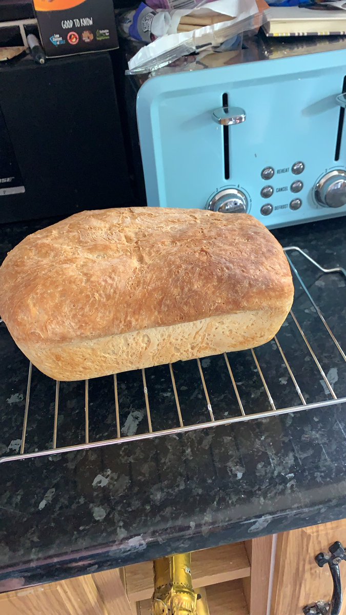 DaveJones78's tweet photo. She’s getting quite the baker , loved teaching her how to bake bread and she did really well x https://t.co/4cSjMeO4L7