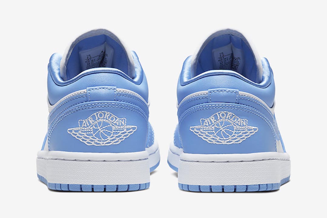 SneakerScouts's tweet photo. #ad The Women's Air Jordan 1 Low 'UNC' is now available via @FinishLine! |$90| #SneakerScouts @Jumpman23 https://t.co/efFJHgfKNx https://t.co/1KHmzPB2Jl
