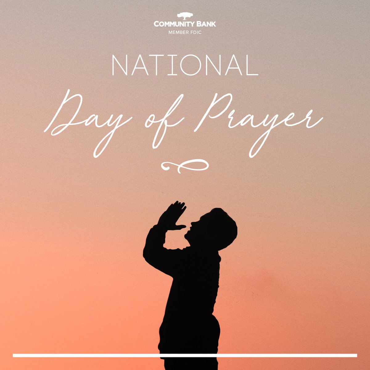 MyCommBank's tweet photo. Everyday, but especially today on the National Day of Prayer we are lifting up our healthcare workers, first responders, and our government officials. Thank you for selflessly serving our community! https://t.co/ALzK9sJWkD