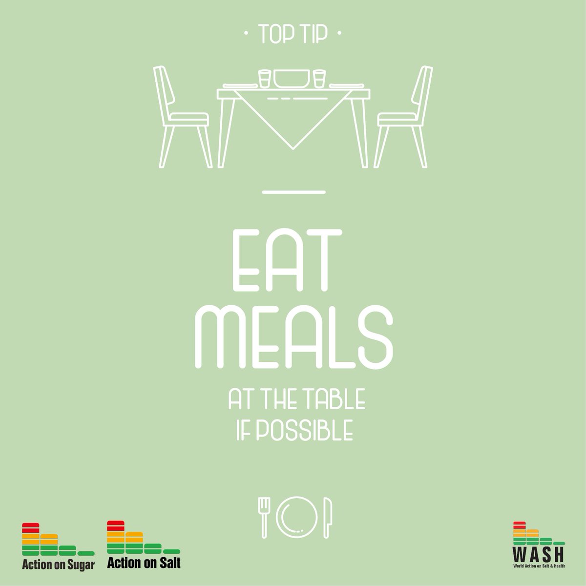 ActionSaltSugar's tweet photo. Eating together as a family has many benefits, especially if little ones are involved. It is the perfect opportunity to instil healthy eating habits in a relaxed and loving environment, including social skills, table manners, and better communication. #HealthyAtHome #TopTip https://t.co/K99OnPKRQb