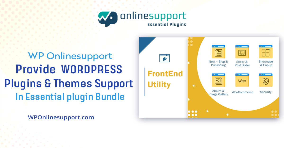 essentialplugin's tweet photo. We are #Essentials to #Enhence your #WordPress Website... it works amazingly in all websites, popular themes & with page Builders Also.
#Plugins #Cutomization #themes #wordpressdesign #Inbound #Inboundmarketing #digitalmarketingcompany #Powepack
https://t.co/dAYQwgBxF2 https://t.co/06PVTgoved