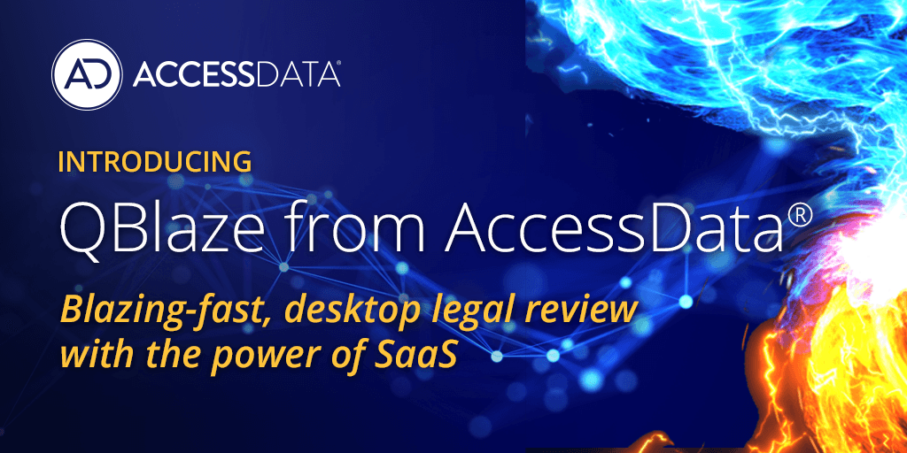 Announcing the launch of QBlaze, a unique &amp; blazing-fast desktop legal review experience w/ the power of SaaS! 
Learn more lnkd.in/gk4-jzE
Register for May 19 Webinar lnkd.in/g6kmV5h
Register for May 21 Webinar lnkd.in/gXc3Et5
#ediscovery #legaltech #SaaS