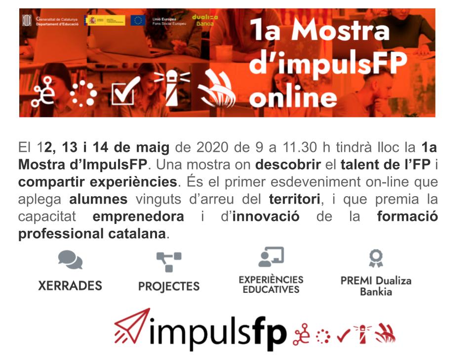 Més de 900 inscrits disposats a virue l'experiència .... I tu ? t'ho perdràs?
@DualizaBankia <a href="/educaciocat/">Educació</a>  
 #orgullfp #impulsfp

Forma part de l'impuls: mostraimpulsfp.cat