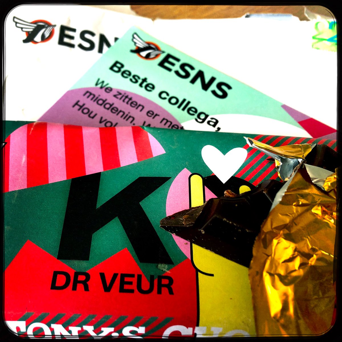 Chocolalalalalala... het festivalseizoen is geopend. Wat een verrassing! <a href="/ESNS/">ESNS</a> <a href="/TonyChocolonely/">tonyschocolonely</a>