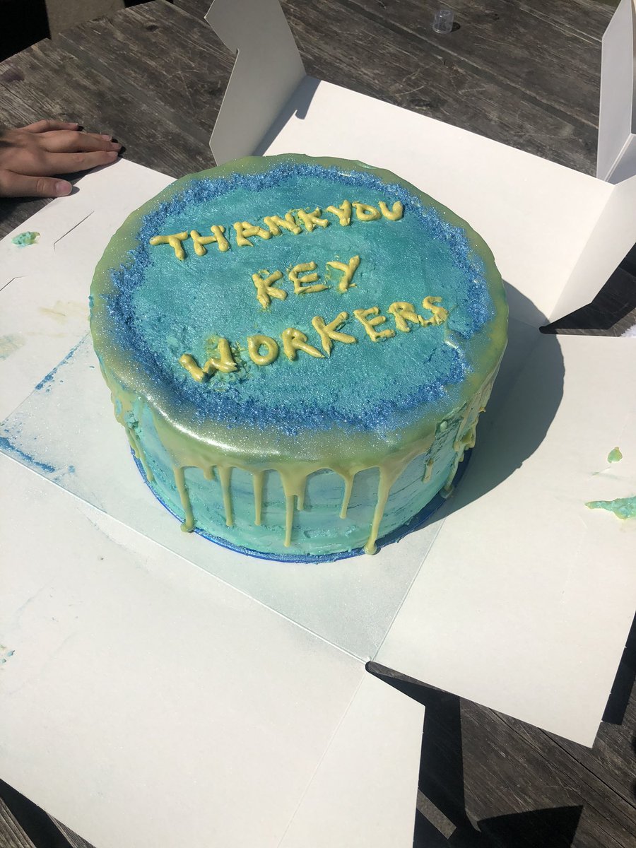 BishopGilpinPS's tweet photo. And our very own Zeek, from @ZeeksTreatz brought in a lovely Prosecco sponge for our wonderful staff team!! #BG #thanksZeek https://t.co/WSKzqkCAVu