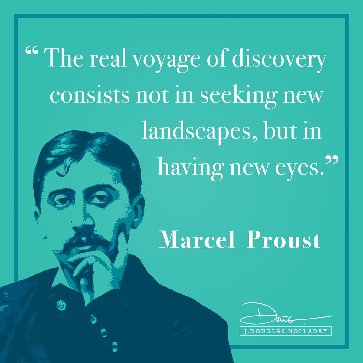 FranckJocktane's tweet photo. Top story: @jdougholladay: '“The real voyage of discovery consists not in seeking new landscapes, but in having new eyes.” — Marcel Proust |
This quote is the perfect summary of a central theme in #RethinkingSuccess. H… https://t.co/1ZISr8ywfn, see more https://t.co/FFibN49qQH