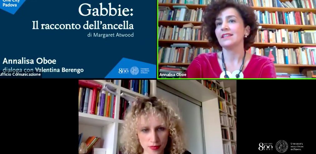 UniPadova's tweet photo. 🔴 #OneBookPadova è in diretta!

💬 Parliamo del libro che stiamo leggendo assieme a voi "Il racconto dell'ancella" in una live partecipata: segui la diretta e scrivici le tue domande su #facebook

 https://t.co/W5k37eJ2pa https://t.co/aKRkEO2DOW