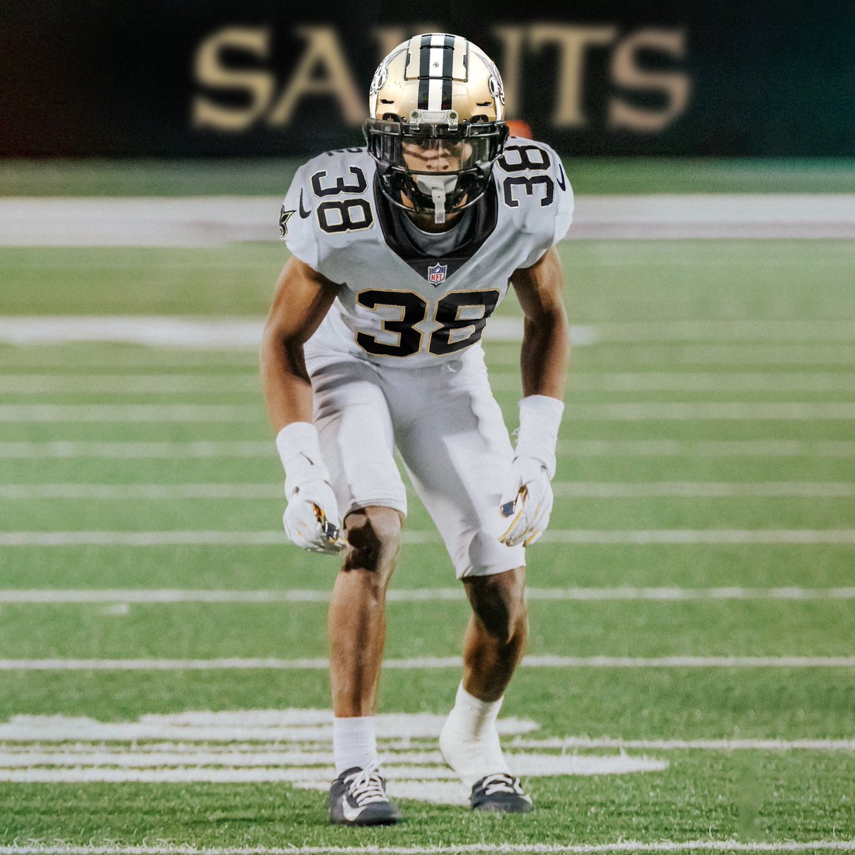 iconsports360's tweet photo. Welcome to New Orleans! First look at Keith Washington II (@im_grindin2) as a Saint! 🤘🏿
.
.
.
#IconsLiveHere #WhoDat #NFL #KWII #DBElite #Saints https://t.co/HhLUkmtwXb