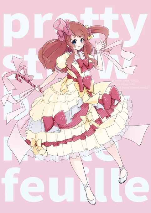 pretty strawberry millefeuille
#ゾンビランドサガ #源さくら
当分フリルは書きたくないです…。
pixiv: https://t.co/21lGRisbov 