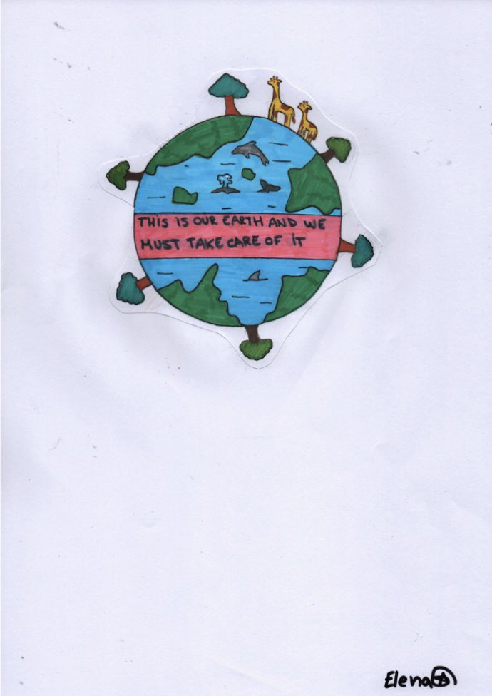 IesGustavo's tweet photo. 🌍Nuestros alumnos de 1ESO se suman a la celebración del Día de la Tierra para concienciarnos de la importancia de cuidarla. 🌎❣️#Algete #DiaDeLaTierra  #Educacion #Envinronment #CuidaDelPlaneta https://t.co/066z84gfAN