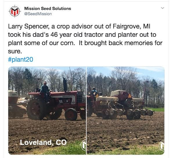FarmTank's tweet photo. FarmTank Tweet of the Day!

Congrats to @silagechopper @PlsntVlyFarmer and @SeedMission for being featured in @KevinVanTrump report! 

#FarmTank #FarmTankFriday #VTR #Corn #Agriculture #plant2020 #AgTwitter #farming #plant20 #FarmOn https://t.co/uvA5YhXtpJ