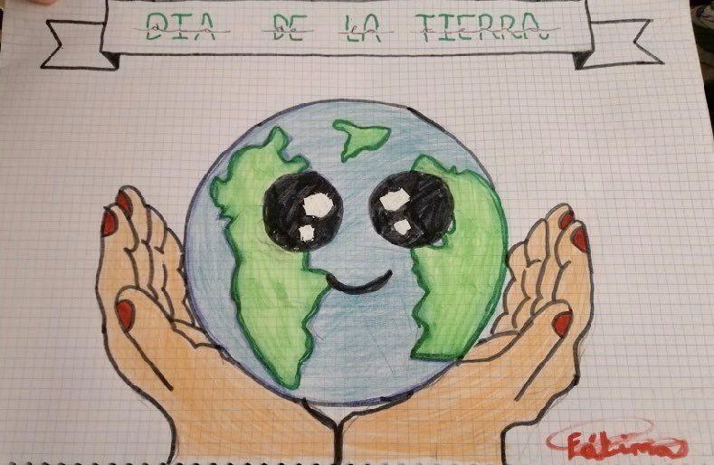 IesGustavo's tweet photo. 🌍Nuestros alumnos de 1ESO se suman a la celebración del Día de la Tierra para concienciarnos de la importancia de cuidarla. 🌎❣️#Algete #DiaDeLaTierra  #Educacion #Envinronment #CuidaDelPlaneta https://t.co/uiwgDWhecy