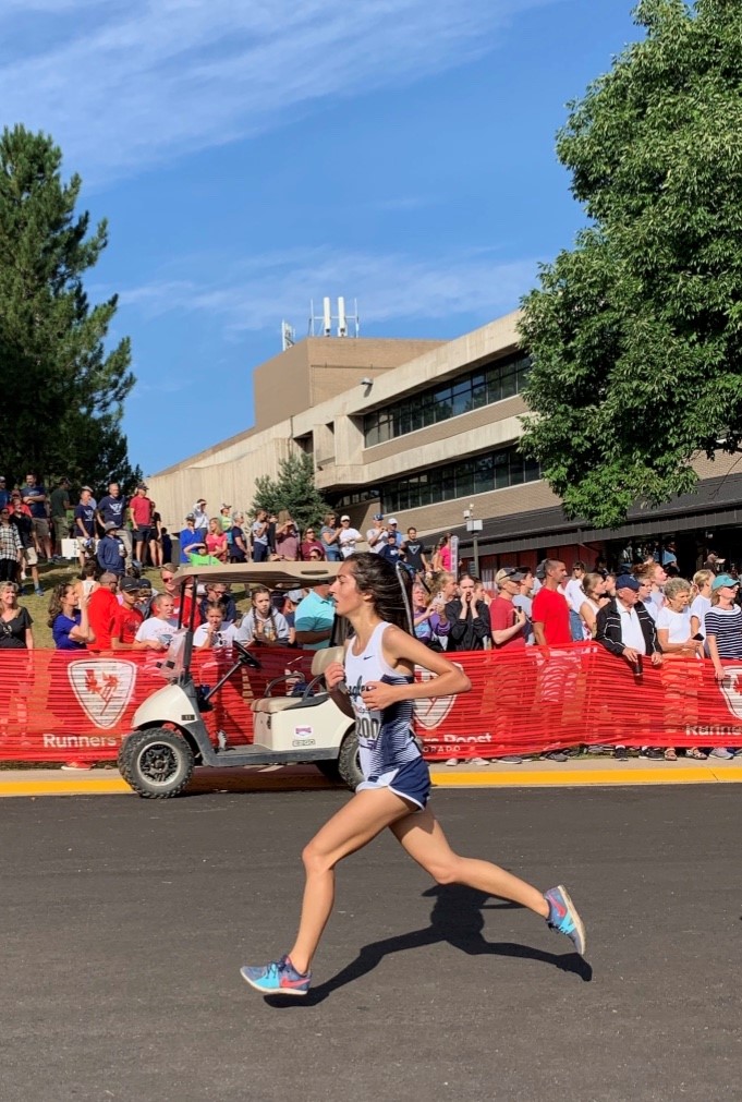PineCreekHS's tweet photo. Nadine Almasri will be running for UCCS next year. #pcnextlevel https://t.co/uKHN5h11rM