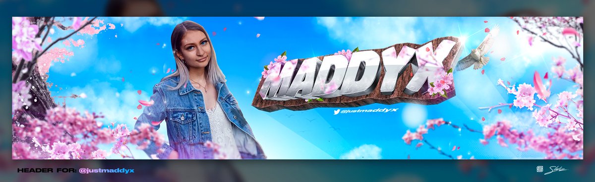 slidezjpg's tweet image. Twitch Header for // @justmaddyx 
Support is appreciated!! 💙🌸
#ParallelSlidez 

HD: ibb.co/tJ5DHk1
See my other work: Behance.net/slidezvisuals