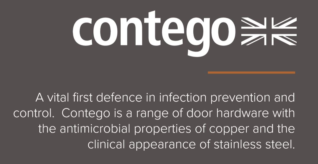 JohnthainA's tweet photo. Contego anti-microbial ironmongery - A vital first defence in infection control. Always effective, never stops or weakens.....and it's made in the UK.  https://t.co/vYmkU7Gy2t…
#allgoodsince1948 #contego #antimicrobial #NHS #NHSheroes #staypositive #staysafe https://t.co/AzVOkuk9xL
