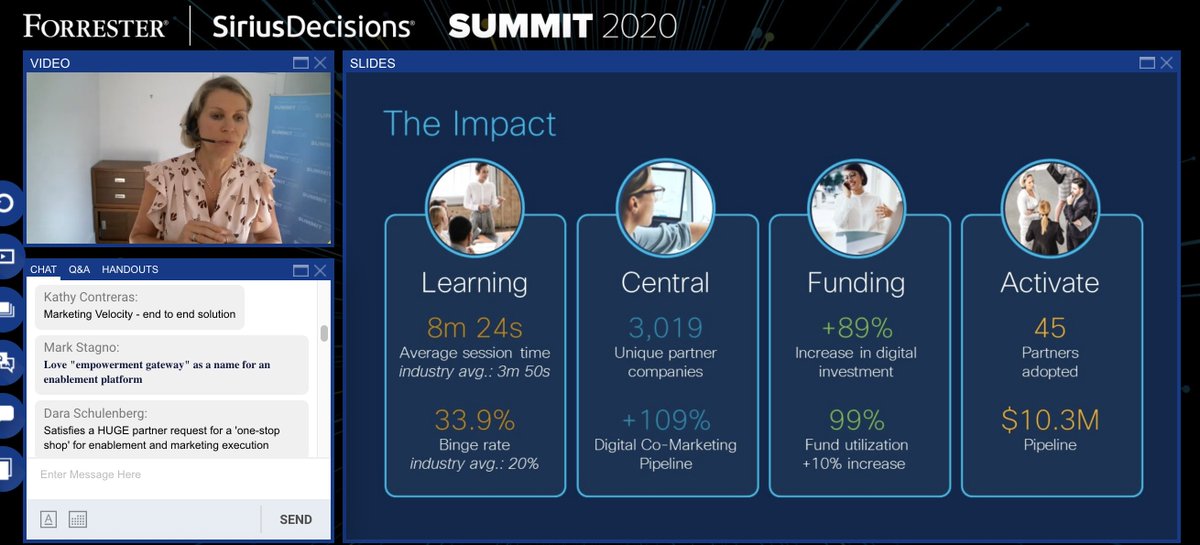 #SDSummit Day 4 is off to a great start with an outstanding ROI presentation from <a href="/Cisco/">Cisco</a>. Congrats on the impact you are having!
