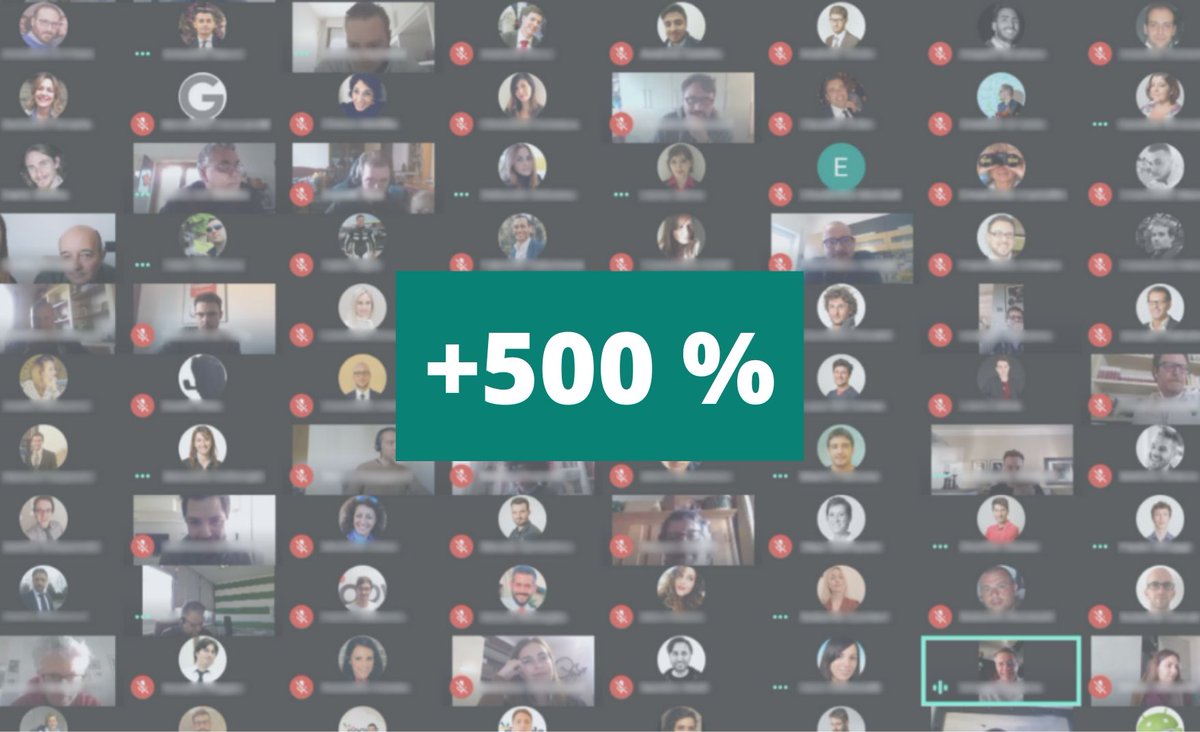 Noovle (@noovle_spa) on Twitter photo We are glad to be the <a href="/googlecloud/">Google Cloud</a>’s EMEA partner with the most valuable DAU (Daily Active Users) increase of #GoogleMeet amongst our customer base.
Thanks to all our @gsuite customers.
#noovle4change #EMEA #MVP #MostValuablePartner #GoogleCloud
<a href="/GoogleCloud_IT/">Google Cloud Italia</a> We are glad to be the <a href="/googlecloud/">Google Cloud</a>’s EMEA partner with the most valuable DAU (Daily Active Users) increase of #GoogleMeet amongst our customer base.
Thanks to all our @gsuite customers.
#noovle4change #EMEA #MVP #MostValuablePartner #GoogleCloud
<a href="/GoogleCloud_IT/">Google Cloud Italia</a>