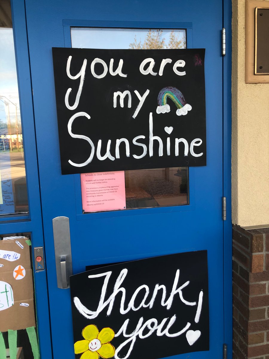 Our staff was greeted with this lovely surprise! It made all of us smile!