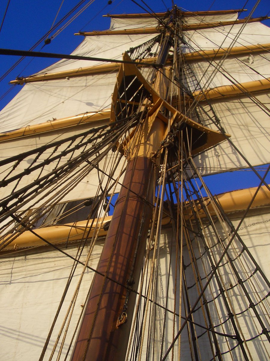 picton_castle's tweet photo. It’s a long way to the top but there sure is a great view! Have you ever dreamed about going #aloft on a tall ship?
•
•
•
#tallship #tallshiplife #pictoncastle #sail #sea #beautifuldestinations #neverstopexploring #lifeatsea #exploremore #instasailing #adventuretravel https://t.co/6OWAASYs03